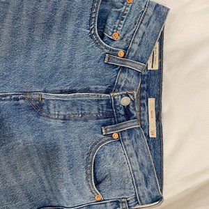 Levis - Wedgie Icon Fit Ankle Women's Jeans - Medium Wash